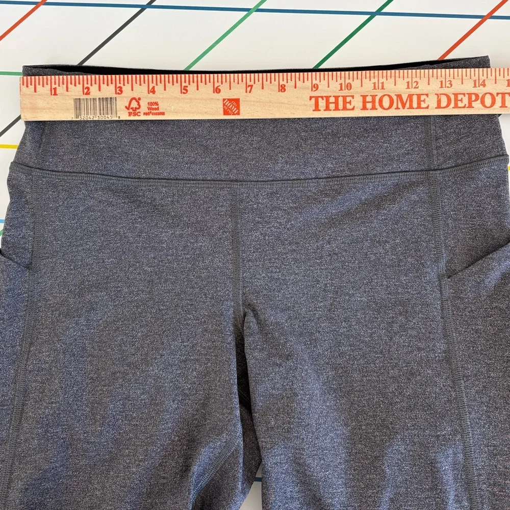 Lululemon Pace Rival Crop Leggings
Size 8 Heathered Grey in EUC athleisure - Picture 13 of 15